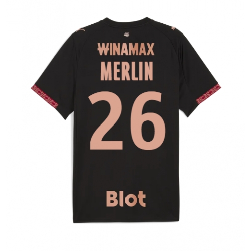 Billige Fotballdrakt Stade Rennais Quentin Merlin #26 Replika Tredjedrakt 2025-26 Kortermet Billige Fotballdrakt Stade Rennais Quentin Merlin #26 Replika Tredjedrakt 2025-26 Kortermet